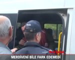 Merdiveni bile fark edemedi