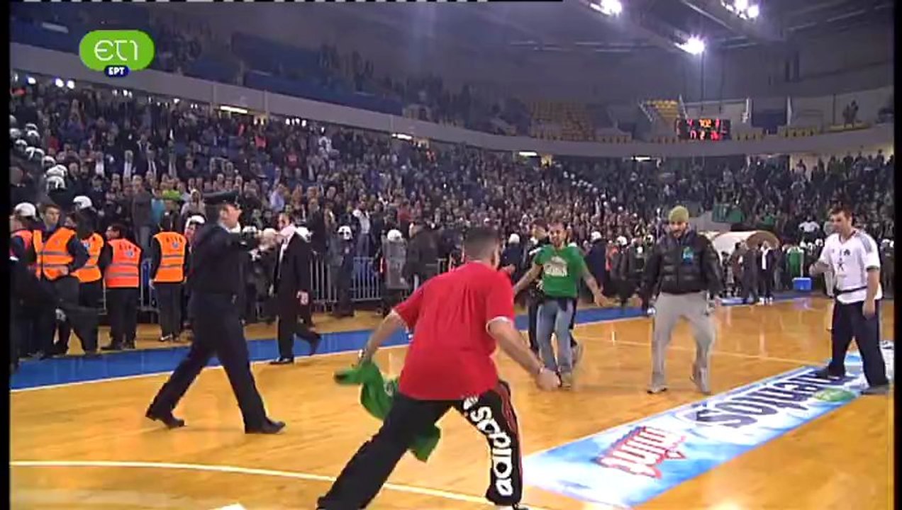 Επεισόδια Ολυμπιακός - ΠΑΟ στο Ελληνικό