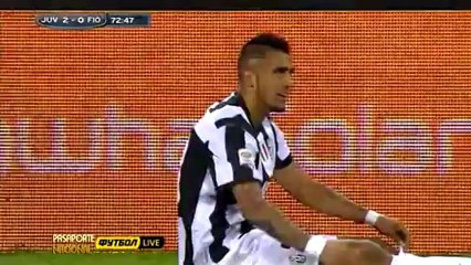 Arturo Vidal Vs Fiorentina [09-02-2013]