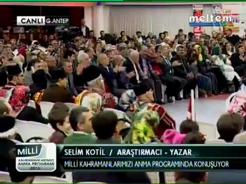 Meltem Tv G.Antep Konuşması Selim Kotil 10,02,2013
