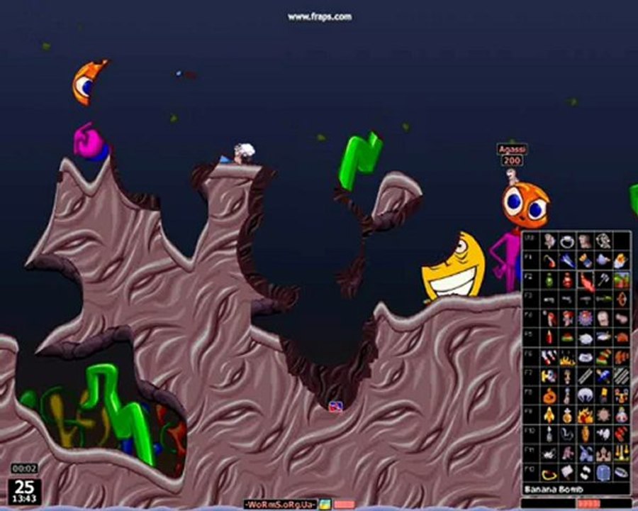 WORMS Armageddon 3.7.0.0 Bazooka Fails