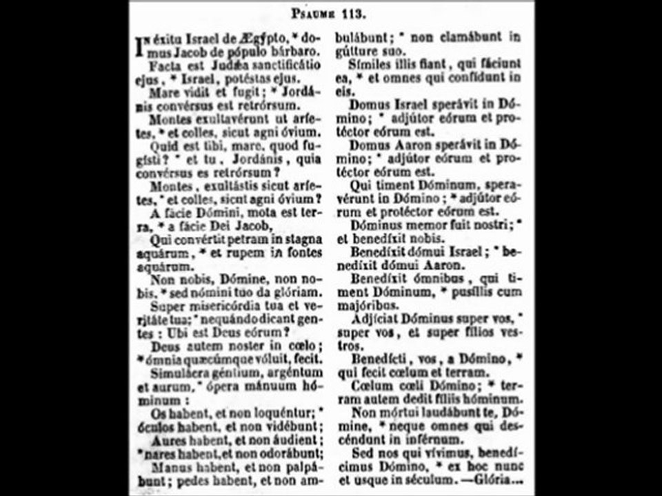 Grouches-Luchuel - Vêpres de Pâques 1974