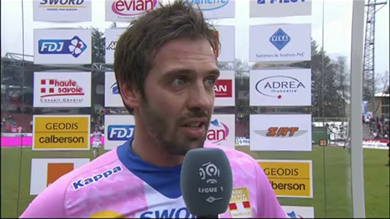 Interview de fin de match : Evian TG FC - Olympique de Marseille - saison 2012/2013