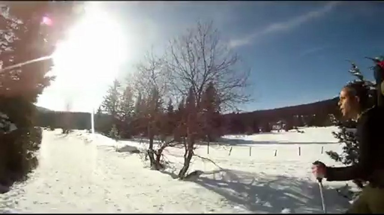 ambiance raquette - corrençon en vercors