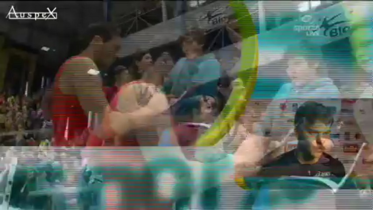 Meeting Gent 2013 400m Gregan 1st Borlée J. 2nd Santos 3rd