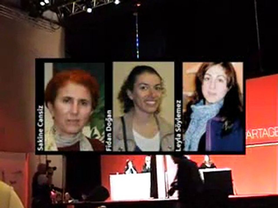 Hommages aux 3 militantes kurdes