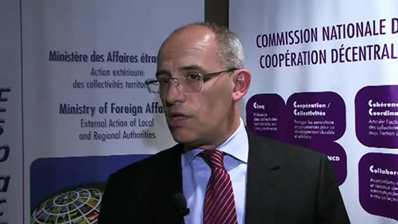 Réunion Commission Nationale de la Coopération Décentralisée