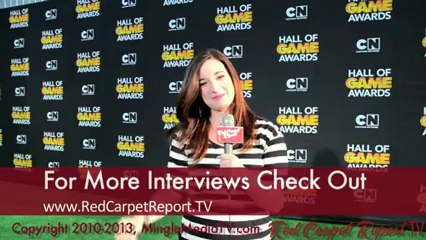 Mitchie Brusco at Cartoon Networks 3rd Annual Hall of Game Awards @Mitchiebrusco84 #hallofgameawards