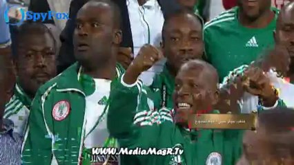 من صافرة النهاية حتى نهاية البث - نهائى افريقيا 2013