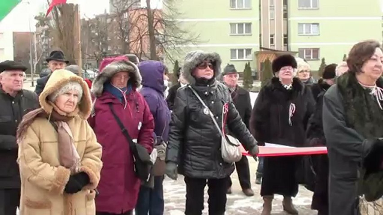 34.Miesiecznica Tragedii Smoleńskiej - PAMIĘTAMY!!! Nie Damy Zapomnieć!!! Gdańsk 10.02.2013