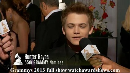 Hunter Hayes Grammys 2013