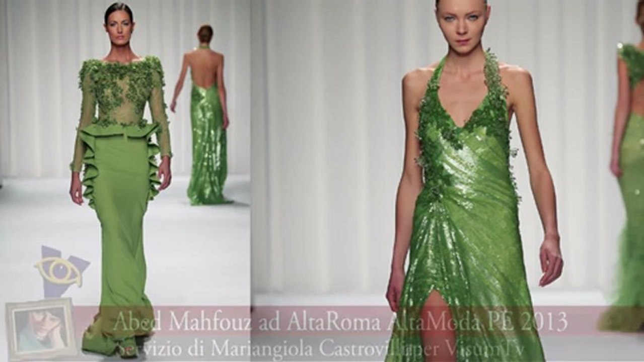 Abed Mahfouz ad AltaRoma AltaModa PE 2013