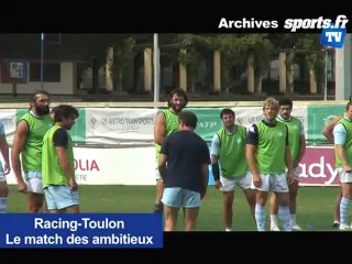 Toulon défie le Racing Metro 92 dimanche