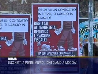 Lucchetti a Ponte Milvio, "chiediamo a Moccia"