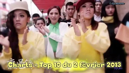 Charts KKbox ~ Top 10 du 2 Fevrier 2013