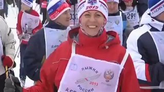 Подмосковные спортсмены выиграли на старте лыжной гонки