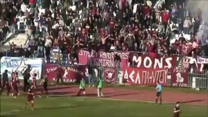 21η Καλιθέα-ΑΕΛ 0-1 2012-13 Από κερκίδα το γκολ