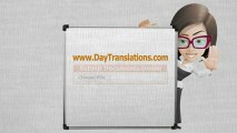 Certified Translation: Delivered in 1 day: Day Translations