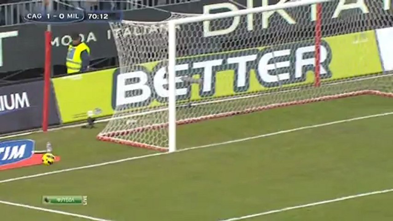 Кальяри-Милан. 2 тайм