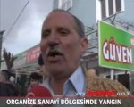 Gürsu Organize Sanayi Bölgesi'nde yangın