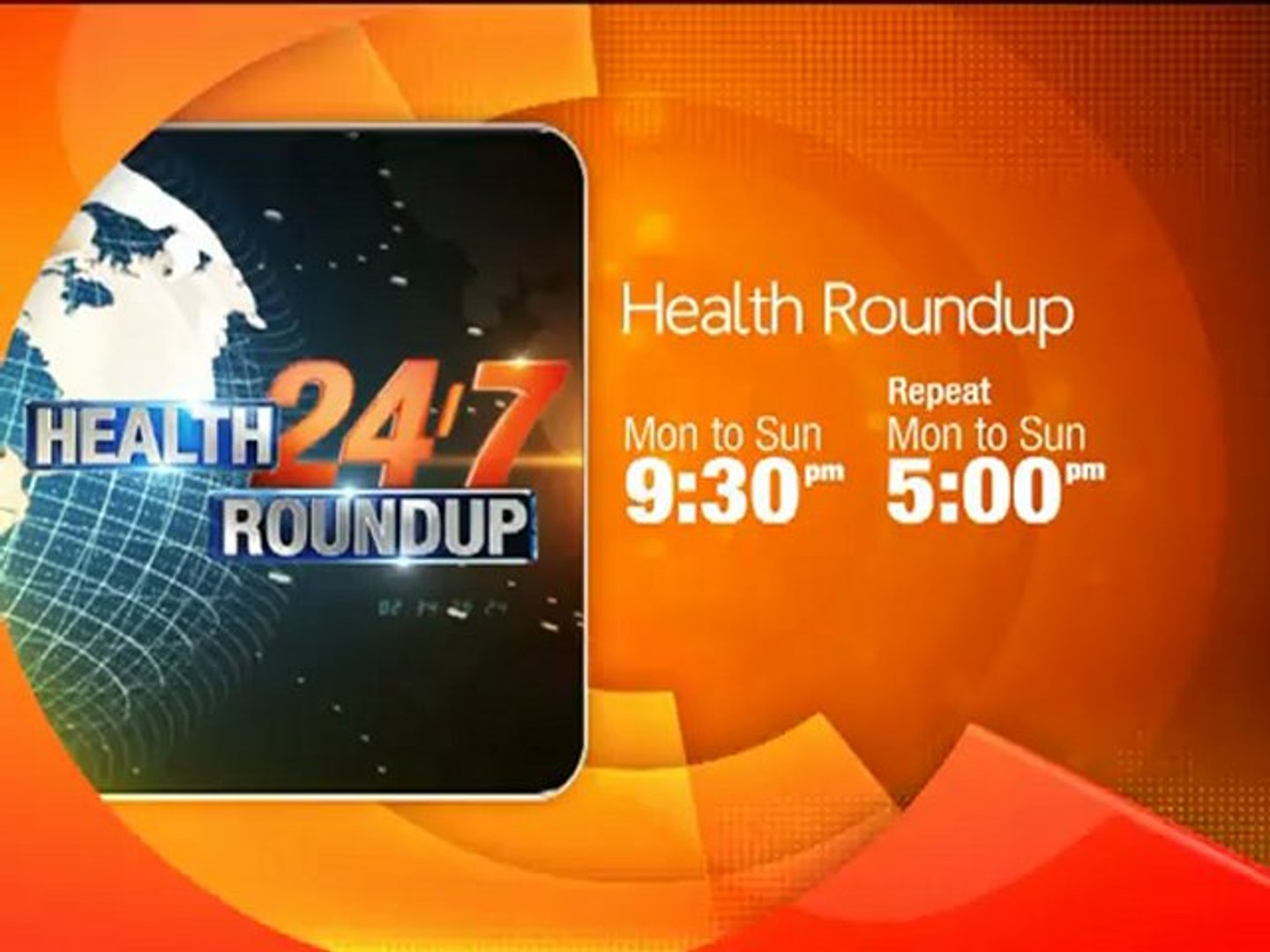 Health Roundup-Health TV