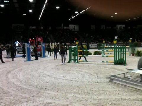 Les lycéens du lycée agricole au Jumping de Bordeaux 2013