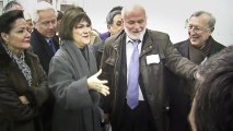 Marie-Arlette CARLOTTI inaugure la Banaste de Marianne (Marseille)