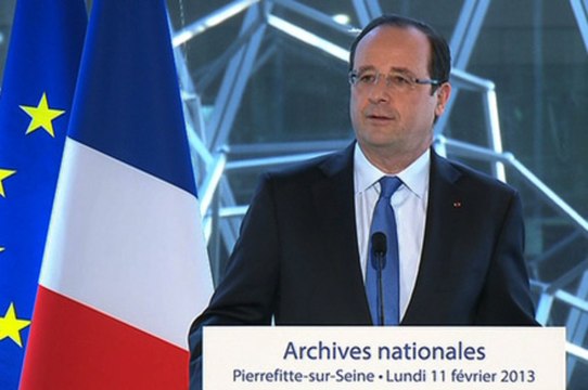 Discours à l'occasion de l'inauguration du nouveau site des Archives nationales