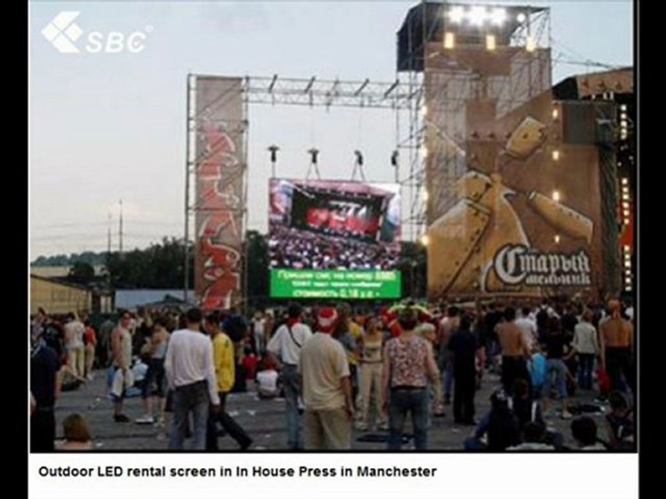 LED display – LED kijelző – LED Zaslon – Ecran LED Светодиодный дисплей  – www.sbcled.eu