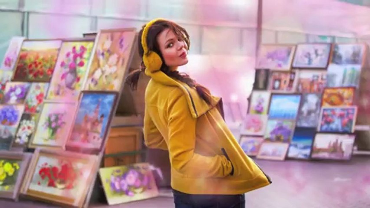 Алина Гросу - По белому снегу.