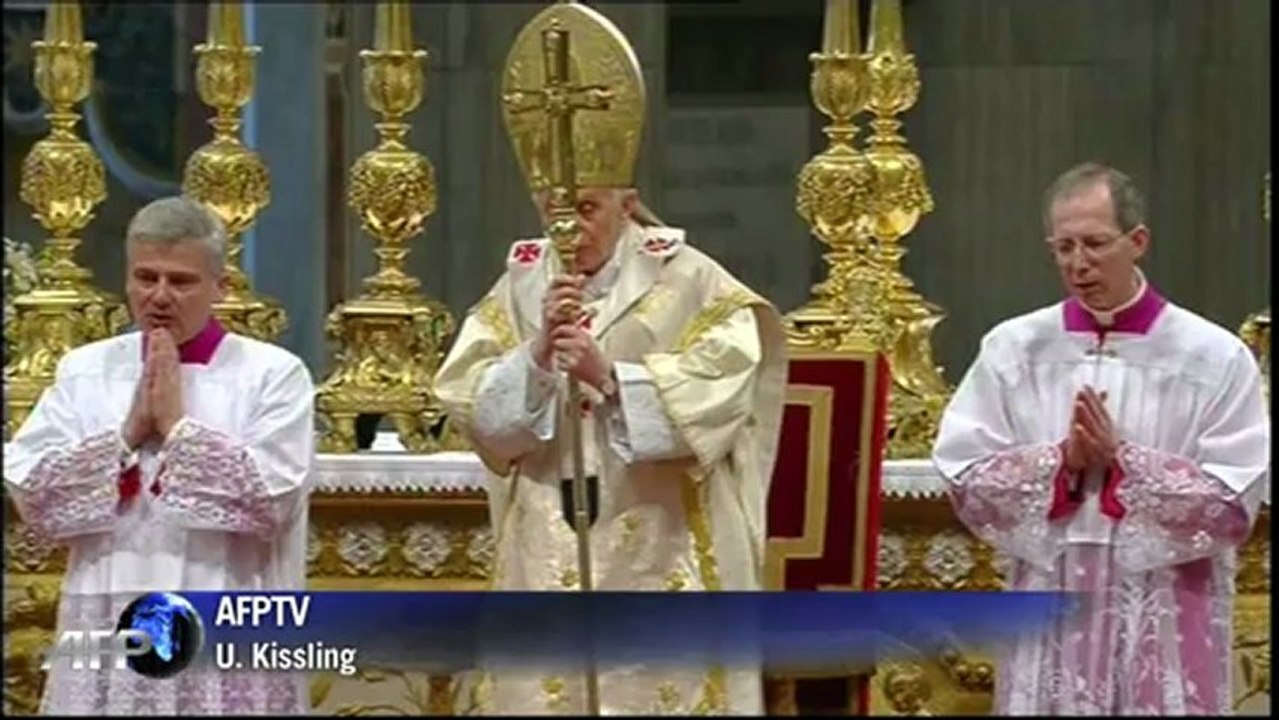 Papst Benedikt XVI. tritt zurück