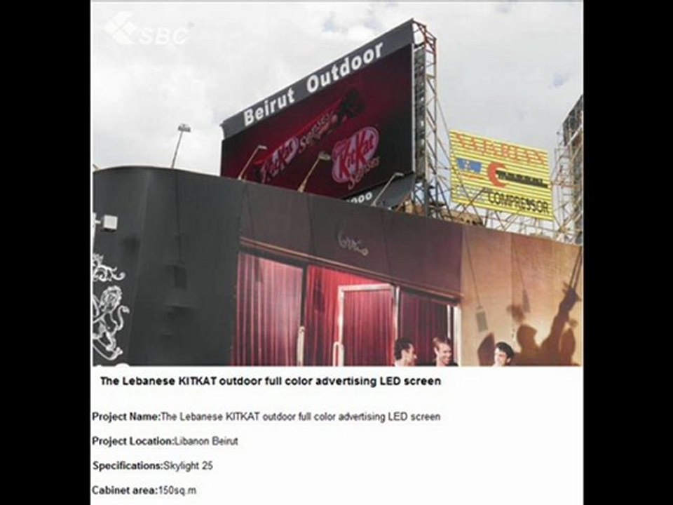 LED display – LED kijelző – LED Zaslon – Ecran LED www.sbcled.eu