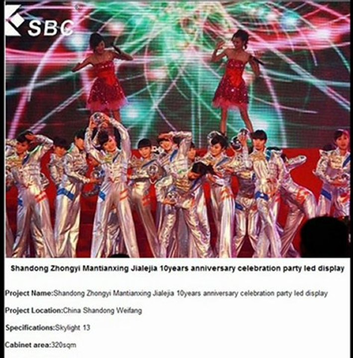 SBC LED Screen Skylight 13 – LED display  - www.sbcled.eu