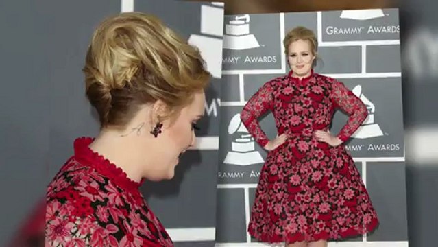 Adele Shows Off Her New 'A' Tattoo at the Grammys
