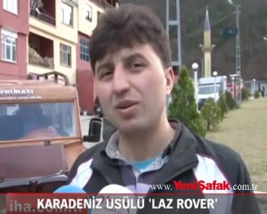 Karadeniz usülü 'Laz Rover'
