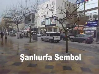 Şanlıurfa'da Dolu Yağışı