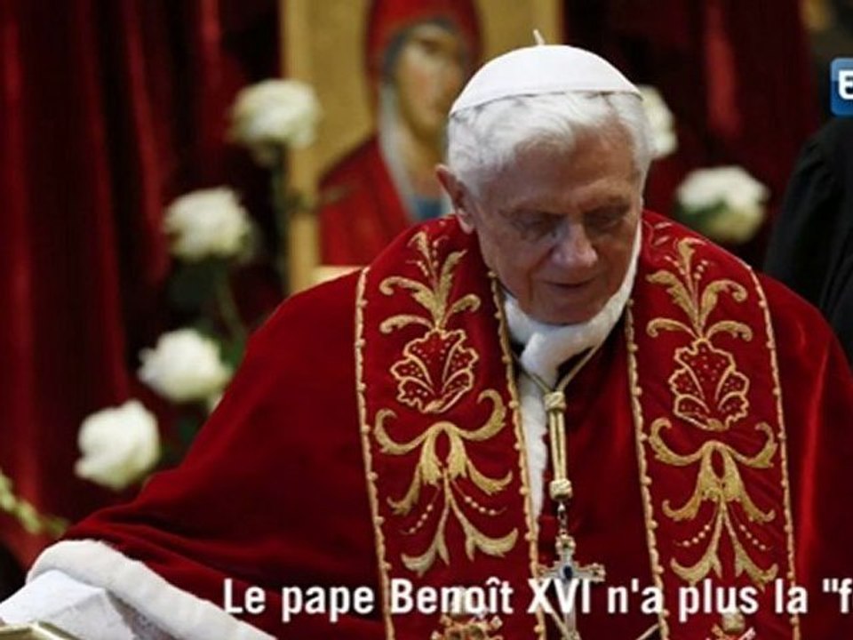 Démission : la déclaration de Benoît XVI (version courte)
