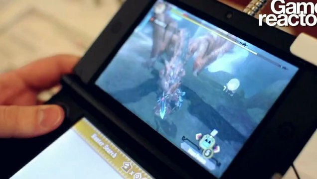 Monster Hunter 3 Ultimate - Wii U and 3DS off-screen gameplay