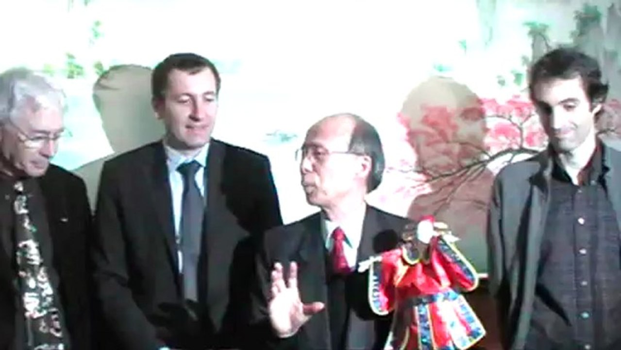 VESOUL : L'AMBASSADEUR DE TAIWAN EN FRANCE, MICHEL CHING-LONG LU, AU FESTIVAL DES CINEMAS D'ASIE