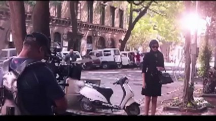 Diana shoots for a shampoo ad