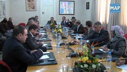 كريم غلاب يستقبل وفدا من الصحفيين العرب