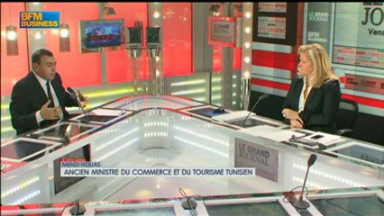 Mehdi Houas, ancien ministre du commerce et du tourisme tunisien - 8 février Grand Journal 2/4