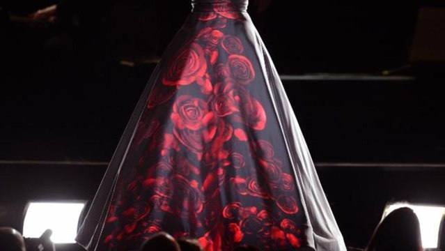 Carrie Underwood's Grammy Projection Dress Steals Attention