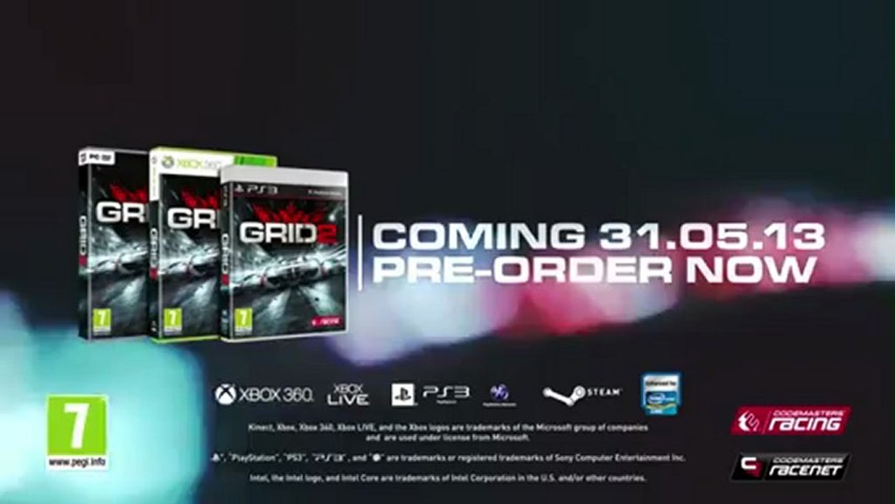 Teaser Trailer - Grid 2