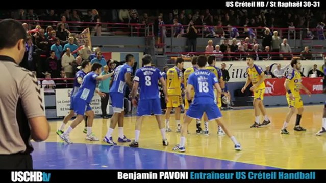 HAND Réactions après US Créteil - St Raphaël D1 LNH