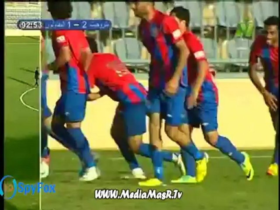 اهداف مباراة بتروجيت 2-1 المقاولين العرب - 11/2/2013