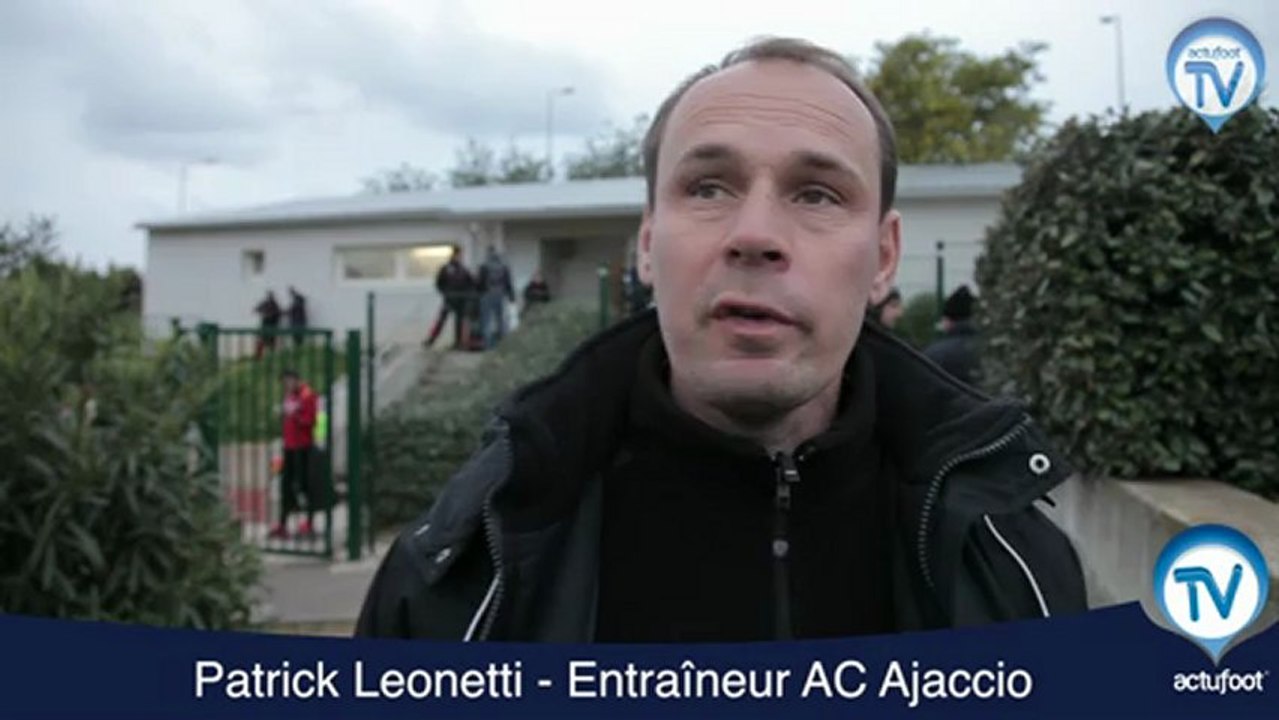 Résumé Ajaccio B - Nice B (CFA2)