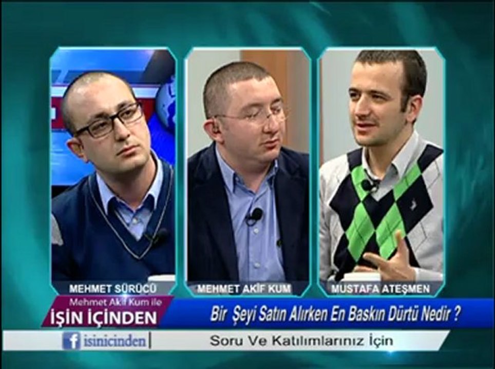 MEHMET AKİF KUM İLE İŞİN İÇİNDEN 01.02.2013