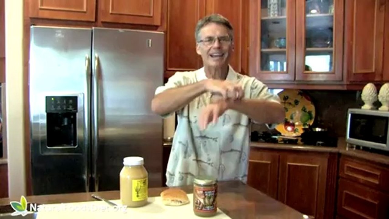 Almond Butter Sandwich Recipe - Healthy Alternative To Peanut Butter.