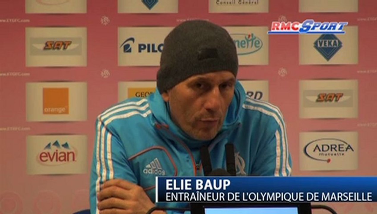 OM / Élie Baup n'en veut pas à Ayew - 11/02